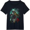 image:imageStar Wars Boba Fett Grunge Profile Graphic TShirt TShirtBlack