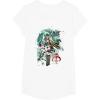 image:imageStar Wars Boba Fett Grunge Profile Graphic TShirt TShirtWhite
