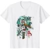 image:imageStar Wars Boba Fett Grunge Profile Graphic TShirt TShirtWhite