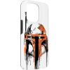 image:imageStar Wars Boba Fett Helmet Paint Drip White Case for iPhone 17iPhone 15 Pro