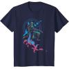 image:imageStar Wars The Book Of Boba Fett Retro Color Pop Poster V2 TShirtNavy Blue