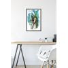 image:imageTrends International Star Wars Saga  Boba Fett  Water Color Wall Poster 34L x 224W Premium Unframed VersionBarnwood Framed Version