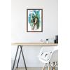 image:imageTrends International Star Wars Saga  Boba Fett  Water Color Wall Poster 34L x 224W Premium Unframed VersionMahogany Framed Version