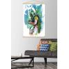 image:imageTrends International Star Wars Saga  Boba Fett  Water Color Wall Poster 34L x 224W Premium Unframed VersionPremium Print and Beechwood Hanger Bundle