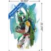 image:imageTrends International Star Wars Saga  Boba Fett  Water Color Wall Poster 34L x 224W Premium Unframed VersionPremium Unframed Version