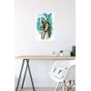 image:imageTrends International Star Wars Saga  Boba Fett  Water Color Wall Poster 34L x 224W Premium Unframed VersionPremium Unframed Version