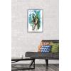 image:imageTrends International Star Wars Saga  Boba Fett  Water Color Wall Poster 34L x 224W Premium Unframed VersionSilver Framed Version