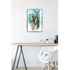 image:imageTrends International Star Wars Saga  Boba Fett  Water Color Wall Poster 34L x 224W Premium Unframed VersionSilver Framed Version