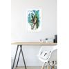 image:imageTrends International Star Wars Saga  Boba Fett  Water Color Wall Poster 34L x 224W Premium Unframed VersionWhite Framed Version