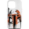 image:imageStar Wars Boba Fett Helmet Paint Drip White Case for iPhone 17iPhone 13 Pro
