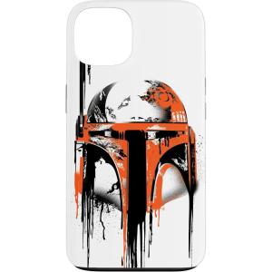 image:imageStar Wars Boba Fett Helmet Paint Drip White Case for iPhone 17iPhone 13