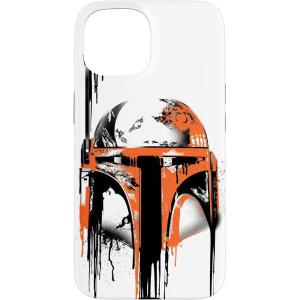 image:imageStar Wars Boba Fett Helmet Paint Drip White Case for iPhone 17iPhone 15