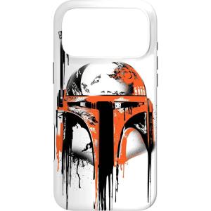 image:imageStar Wars Boba Fett Helmet Paint Drip White Case for iPhone 17iPhone 17 Pro Max