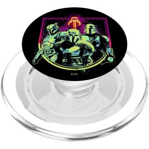 image:imageStar Wars The Book Of Boba Fett Group Retro Mandalorians PopSockets MagSafe PopGrip for iPhoneMagSafe