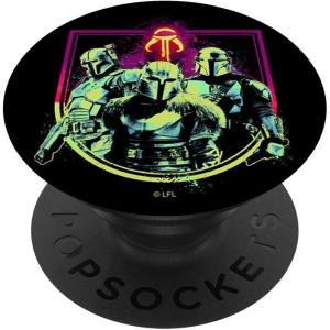 image:imageStar Wars The Book Of Boba Fett Group Retro Mandalorians PopSockets MagSafe PopGrip for iPhoneStandard