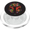 image:imageStar Wars Boba Fett Tropical Floral PopSockets MagSafe PopGrip for iPhoneMagSafe