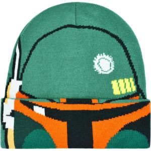image:imageConcept One Star Wars Boba Fett Beanie Hat Knitted Winter CapGreen  Cuffed