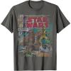image:imageStar Wars Chewbacca Wookiee Win Retro Comic Cover TShirtAsphalt Grey