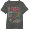image:imageStar Wars Chewbacca Wookiee Win Retro Comic Cover TShirtAsphalt Grey