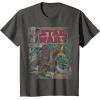 image:imageStar Wars Chewbacca Wookiee Win Retro Comic Cover TShirtAsphalt Grey