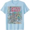 image:imageStar Wars Chewbacca Wookiee Win Retro Comic Cover TShirtBaby Blue