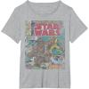 image:imageStar Wars Chewbacca Wookiee Win Retro Comic Cover TShirtHeather Grey