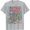 image:imageStar Wars Chewbacca Wookiee Win Retro Comic Cover TShirtHeather Grey