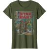 image:imageStar Wars Chewbacca Wookiee Win Retro Comic Cover TShirtOlive Green