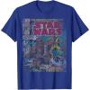 image:imageStar Wars Chewbacca Wookiee Win Retro Comic Cover TShirtRoyal Blue