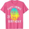 image:imageStar Wars Chewie Party Animal 21st Birthday Color Portrait TShirtPink Heather