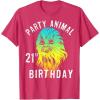 image:imageStar Wars Chewie Party Animal 21st Birthday Color Portrait TShirtRed Heather