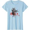 image:imageStar Wars Classic Boba Fett Samurai Kanji Retro Poster TShirtBaby Blue