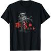 image:imageStar Wars Classic Boba Fett Samurai Kanji Retro Poster TShirtBlack