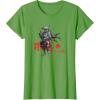 image:imageStar Wars Classic Boba Fett Samurai Kanji Retro Poster TShirtGrass Green