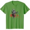 image:imageStar Wars Classic Boba Fett Samurai Kanji Retro Poster TShirtGrass Green
