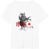 image:imageStar Wars Classic Boba Fett Samurai Kanji Retro Poster TShirtWhite