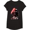 image:imageStar Wars Classic Darth Vader Red Lightsaber Retro Portrait TShirtBlack