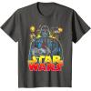 image:imageStar Wars Darth Vader Retro Sith Lord Graphic TShirt TShirtAsphalt Grey