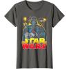 image:imageStar Wars Darth Vader Retro Sith Lord Graphic TShirt TShirtAsphalt Grey
