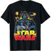 image:imageStar Wars Darth Vader Retro Sith Lord Graphic TShirt TShirtBlack
