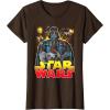image:imageStar Wars Darth Vader Retro Sith Lord Graphic TShirt TShirtBrown
