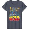 image:imageStar Wars Darth Vader Retro Sith Lord Graphic TShirt TShirtHeather Blue