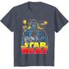 image:imageStar Wars Darth Vader Retro Sith Lord Graphic TShirt TShirtHeather Blue