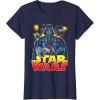 image:imageStar Wars Darth Vader Retro Sith Lord Graphic TShirt TShirtNavy Blue