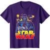 image:imageStar Wars Darth Vader Retro Sith Lord Graphic TShirt TShirtPurple