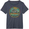 image:imageStar Wars Enjoy Scarif Beach Vacation Vintage TShirtHeather Blue