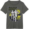 image:imageStar Wars Imperial Stormtroopers Retro Stripes TShirt TShirtAsphalt Grey