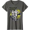 image:imageStar Wars Imperial Stormtroopers Retro Stripes TShirt TShirtAsphalt Grey