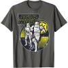image:imageStar Wars Imperial Stormtroopers Retro Stripes TShirt TShirtAsphalt Grey