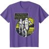 image:imageStar Wars Imperial Stormtroopers Retro Stripes TShirt TShirtPurple Heather